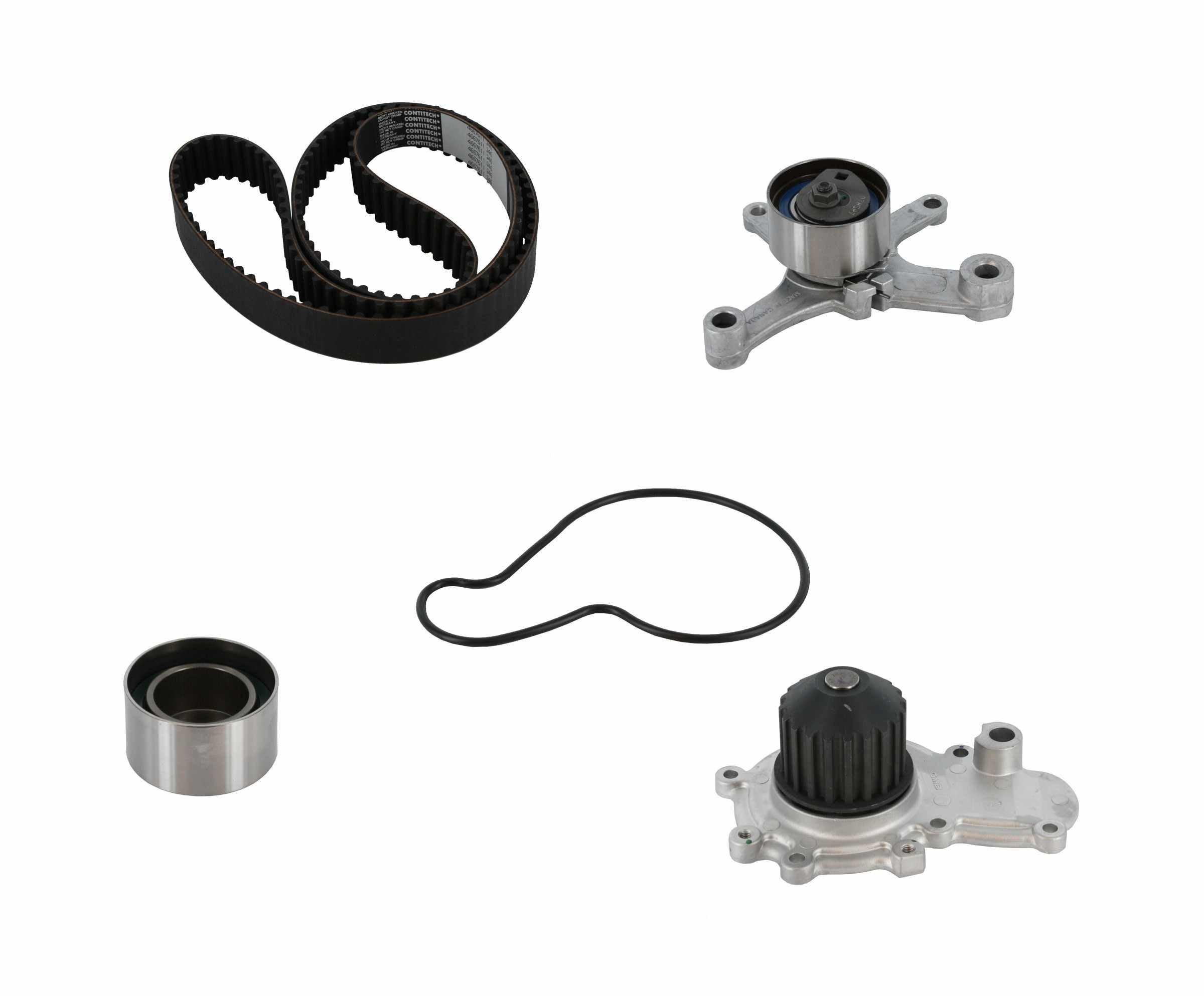 Continental Engine Timing Belt Kit with Water Pump  top view frsport TB246LK1