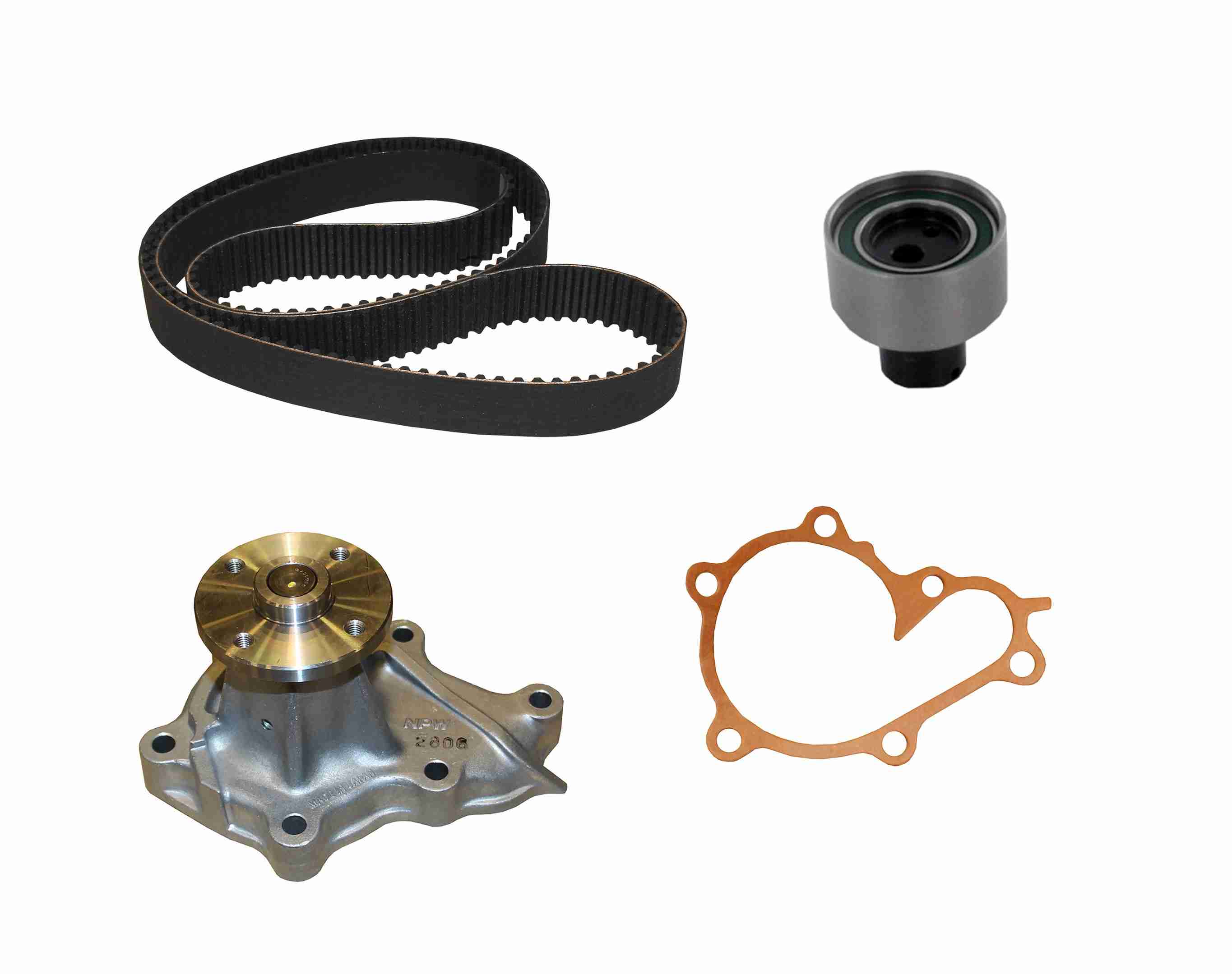 Continental Engine Timing Belt Kit with Water Pump  top view frsport TB249LK3