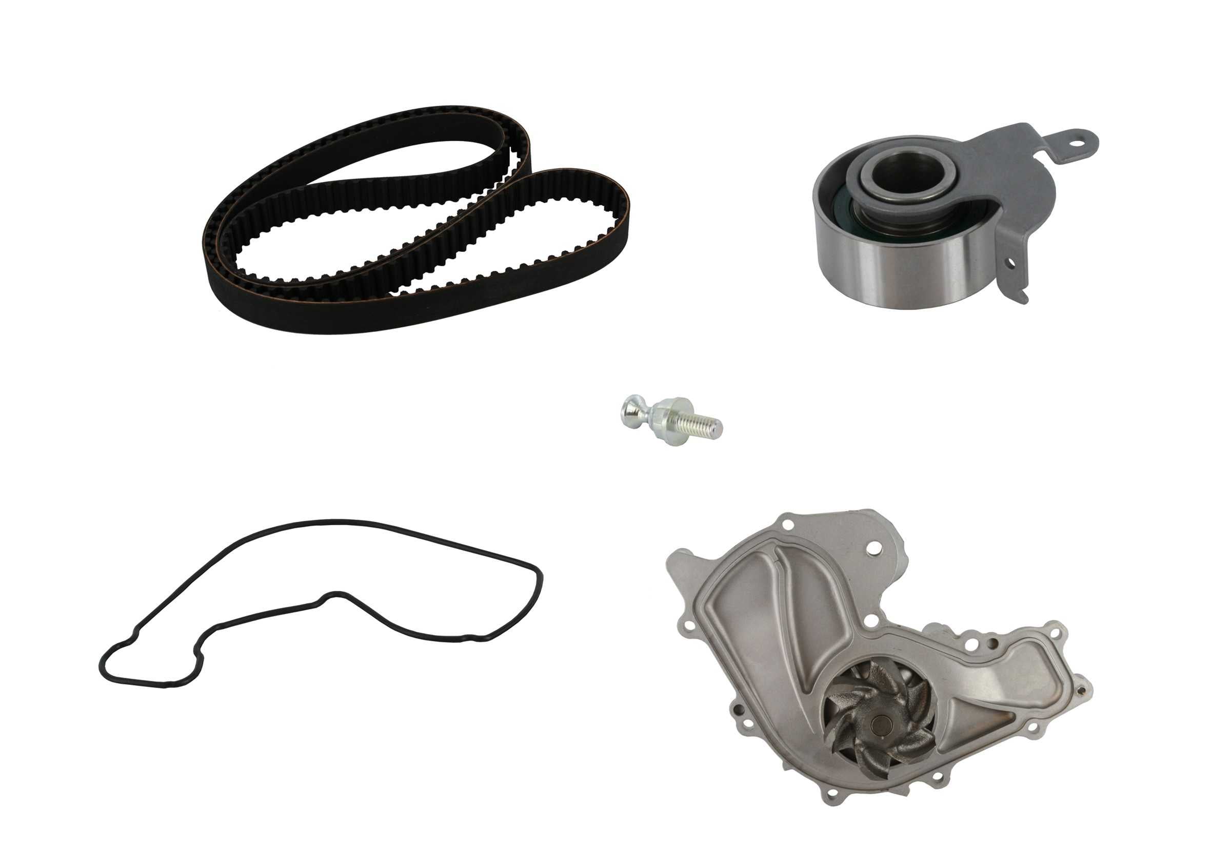 continental engine timing belt kit with water pump  frsport tb263lk1