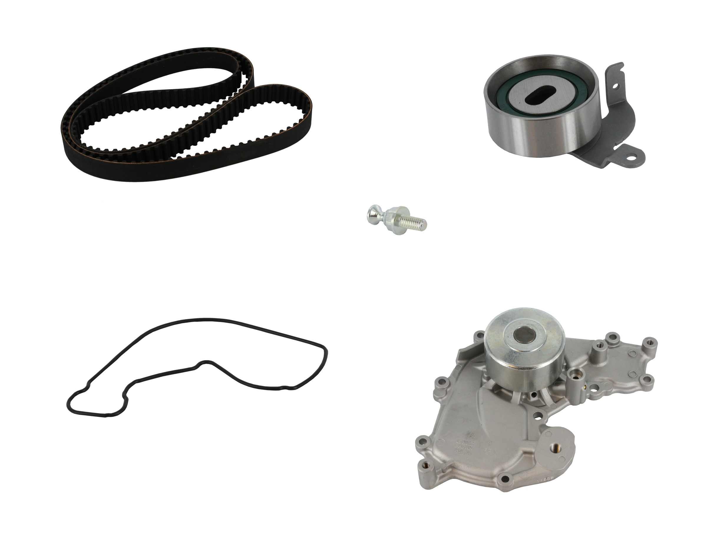 Continental Engine Timing Belt Kit with Water Pump  top view frsport TB263LK1