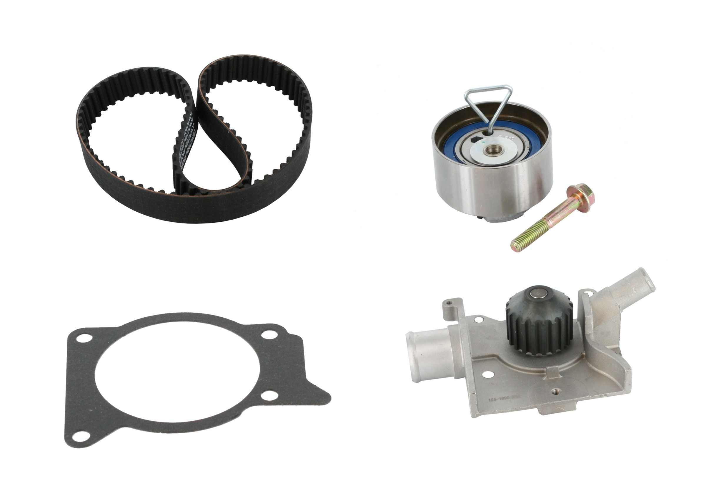 Continental Engine Timing Belt Kit with Water Pump  top view frsport TB283LK3