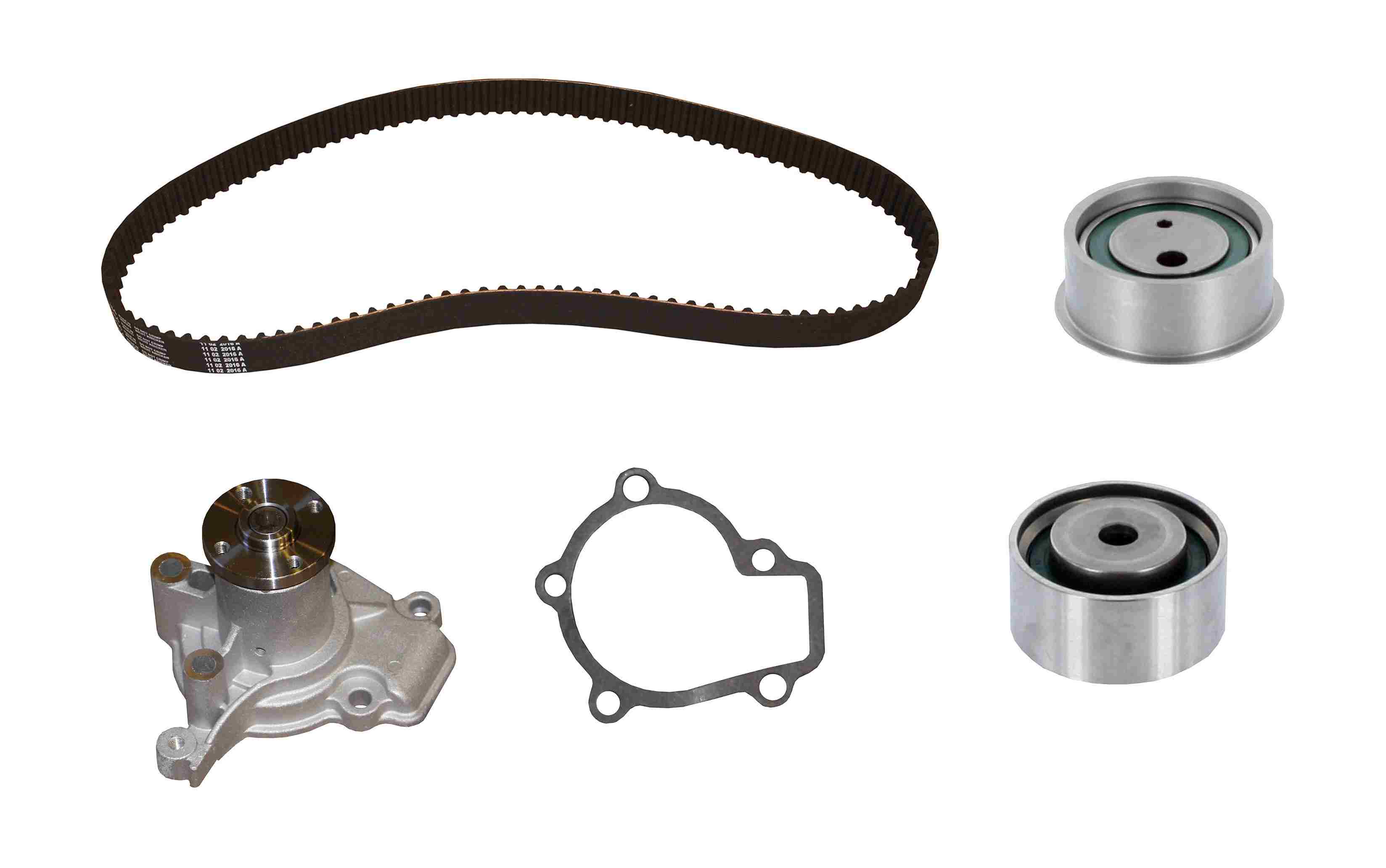 Continental Engine Timing Belt Kit with Water Pump  top view frsport TB284LK1