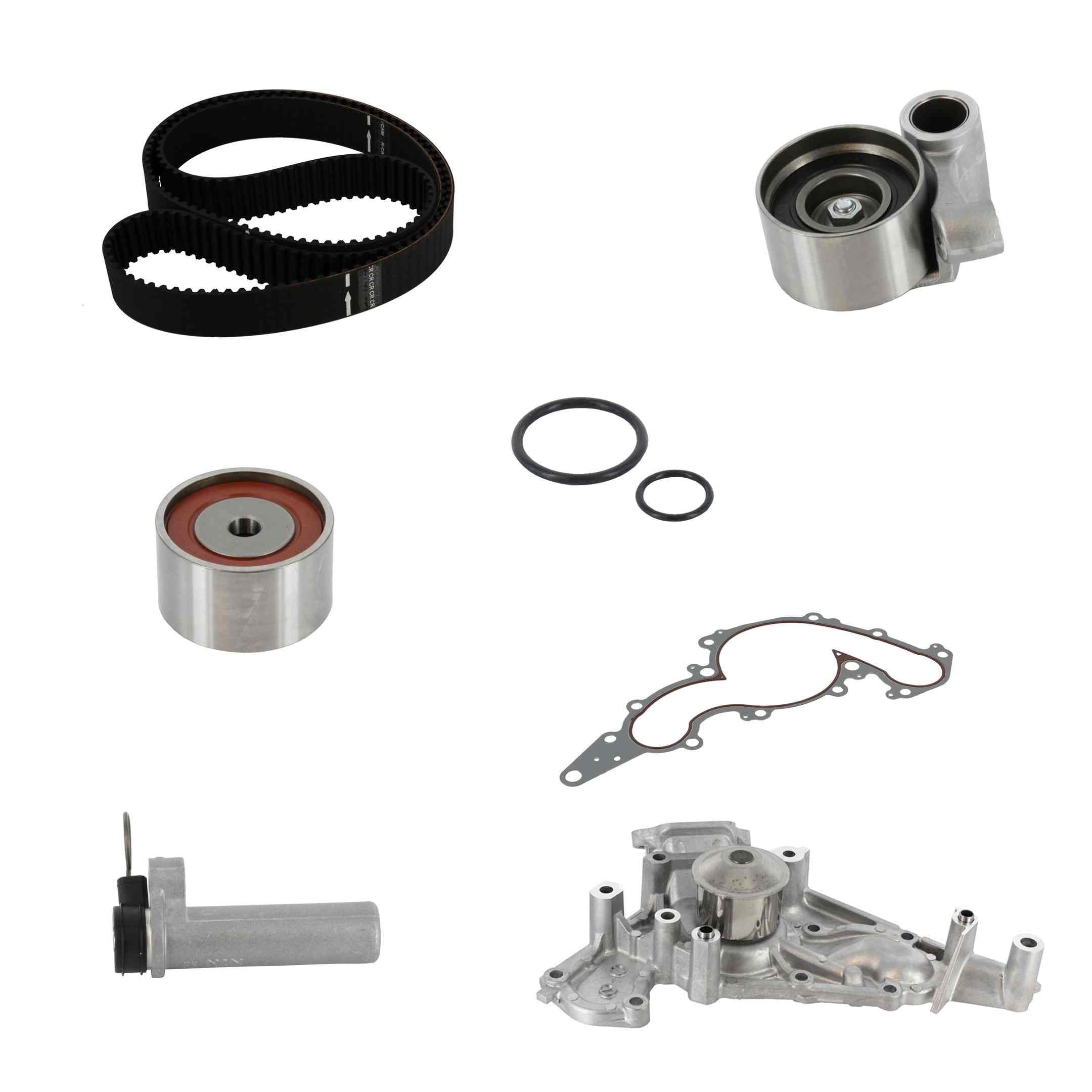 Continental Engine Timing Belt Kit with Water Pump  top view frsport TB298LK1