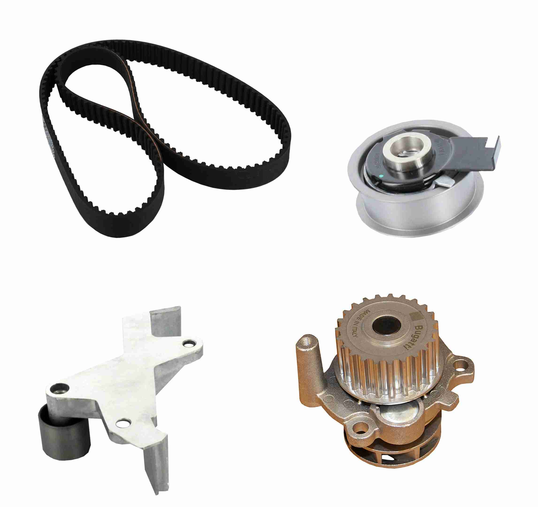 continental engine timing belt kit with water pump  frsport tb306lk4-mi