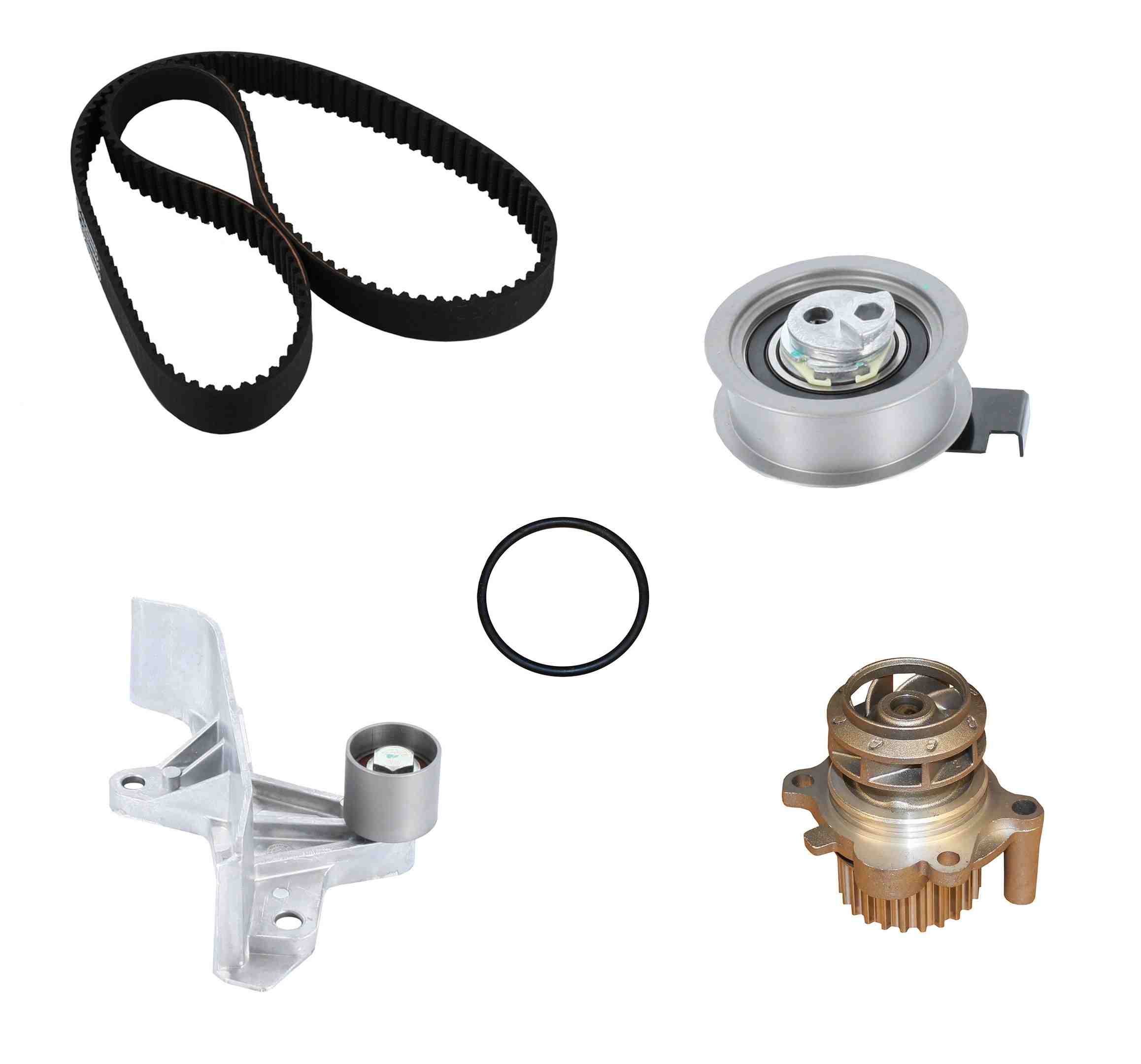 Continental Engine Timing Belt Kit with Water Pump  top view frsport TB306LK4-MI