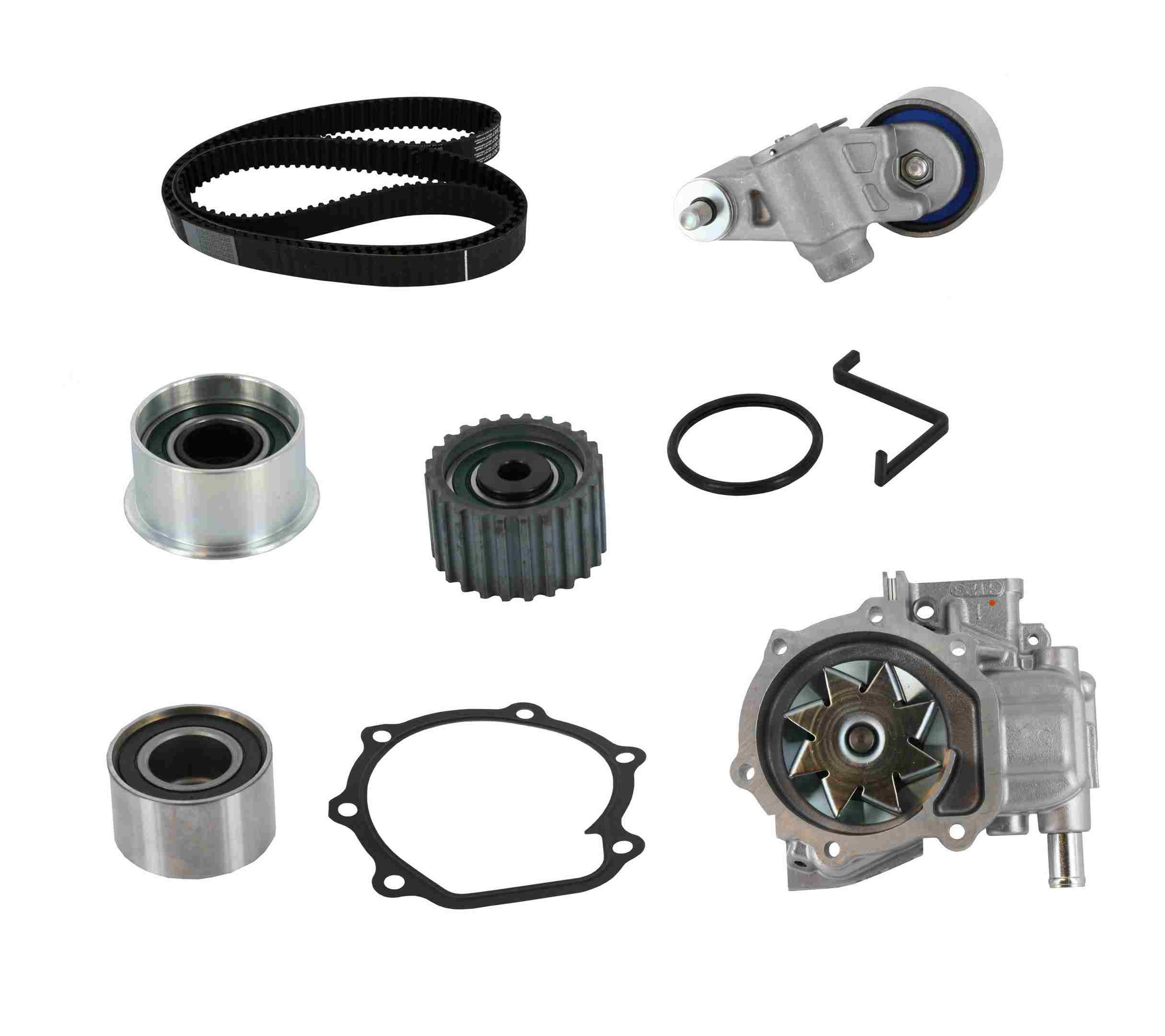 continental engine timing belt kit with water pump  frsport tb307lk2