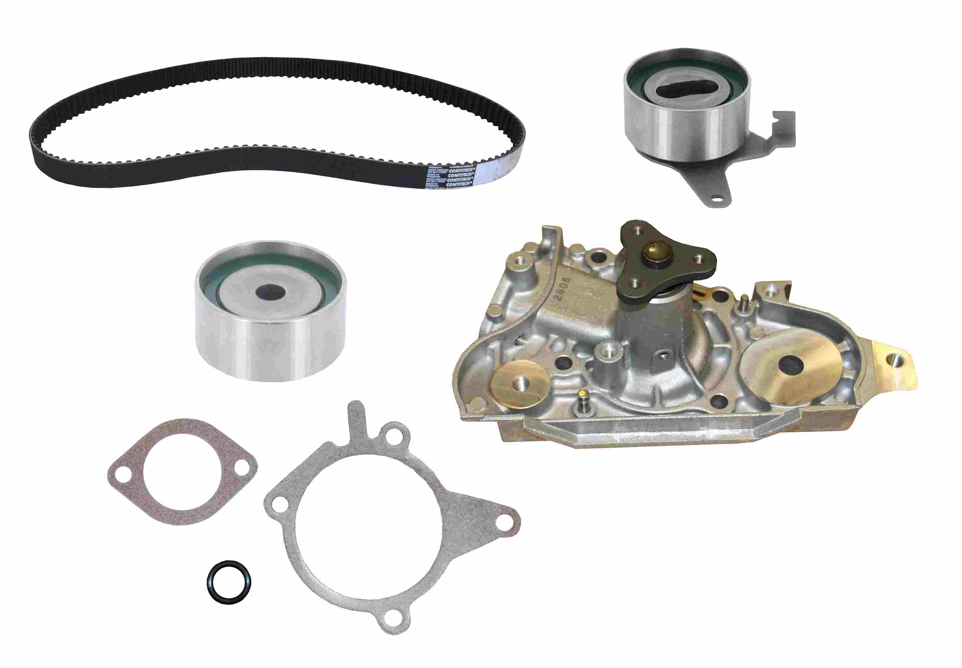 Continental Engine Timing Belt Kit with Water Pump  top view frsport TB308LK1