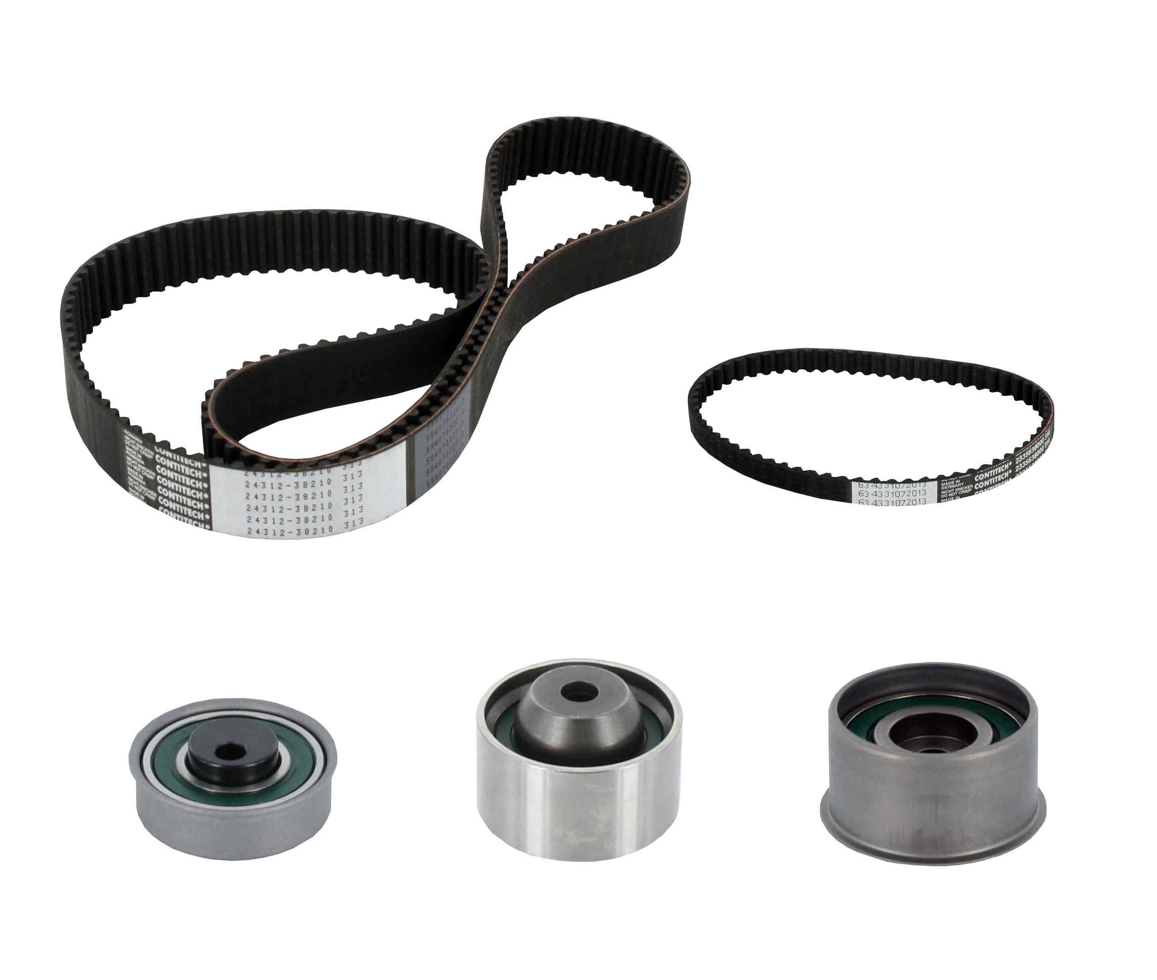 continental engine timing belt kit  frsport tb313-314k1