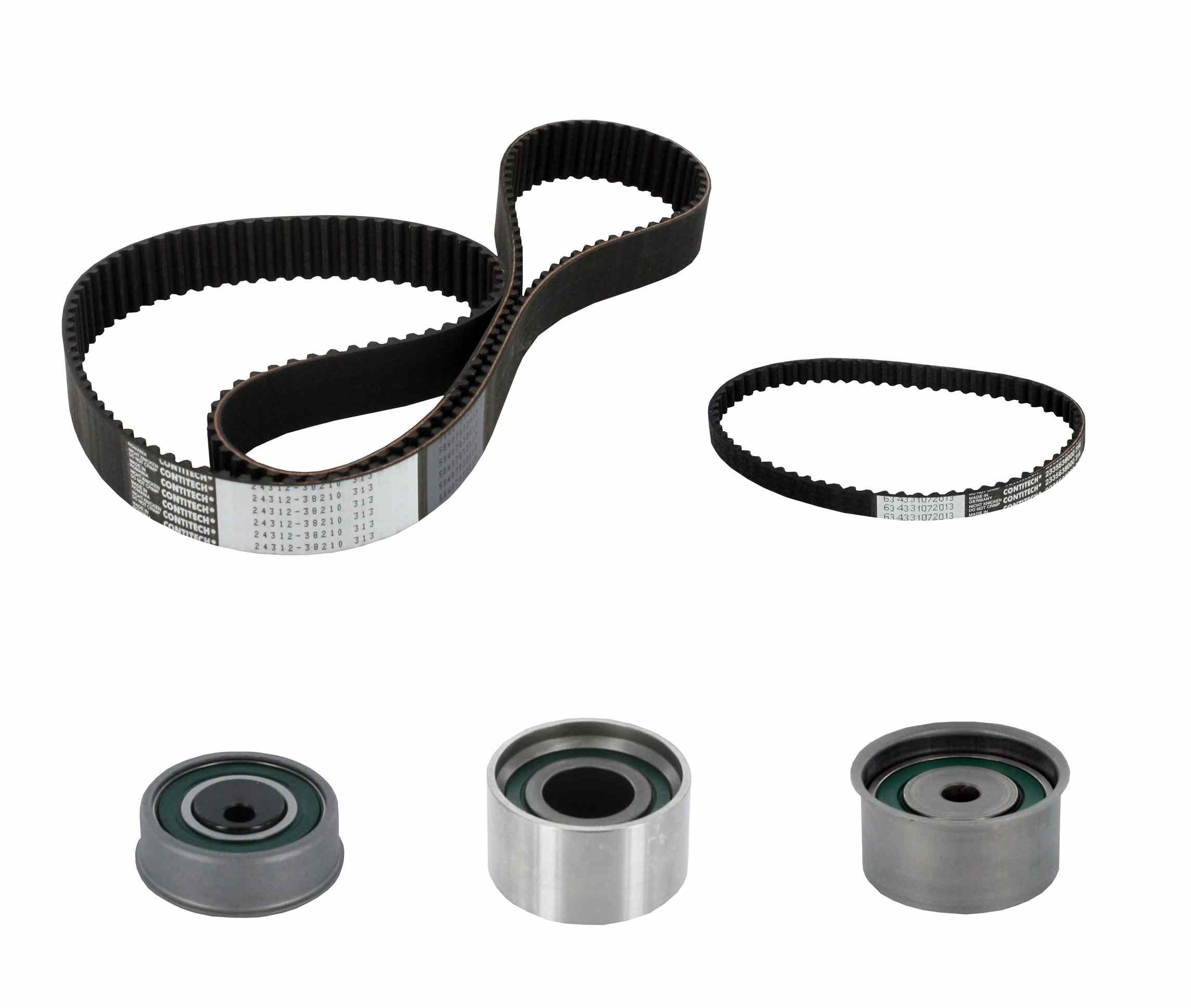 Continental Engine Timing Belt Kit  top view frsport TB313-314K1