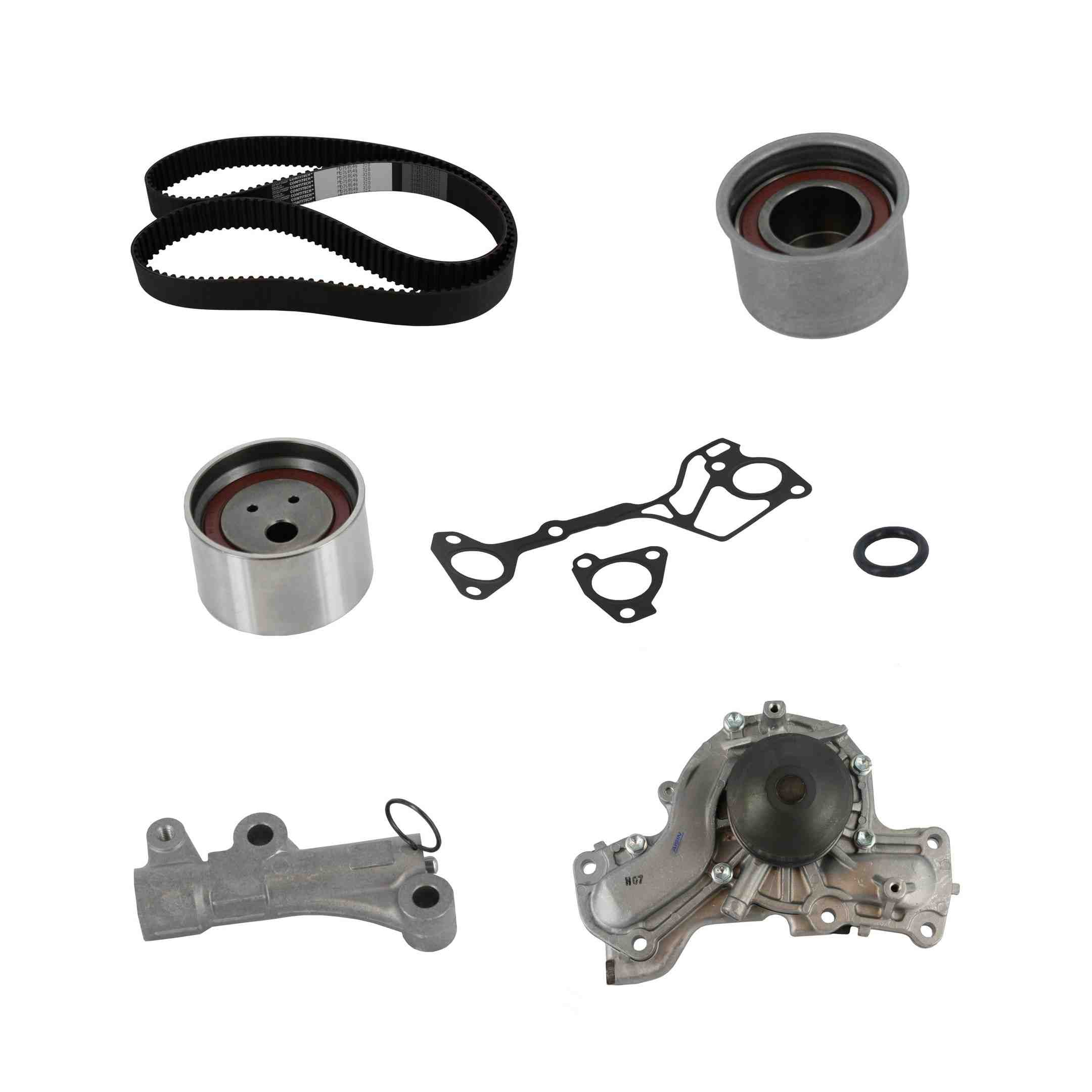 Continental Engine Timing Belt Kit with Water Pump  top view frsport TB320LK1-WH