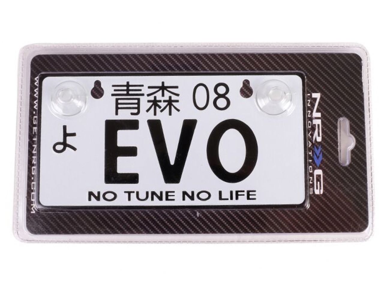 NRG License Plate Frames MP-001-EVO Item Image