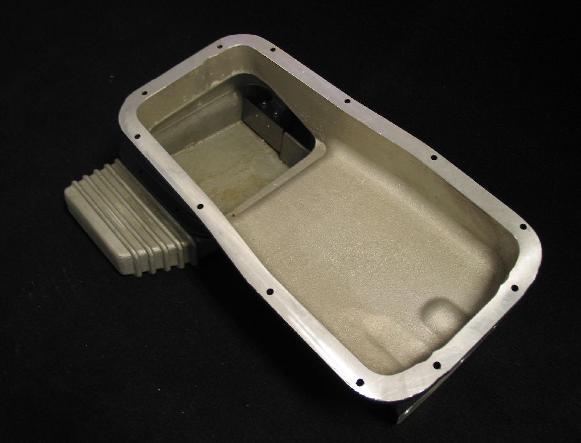 Xcessive Nissan KA24DE 240SX Dual Cam cast oil pan 0W9Y8