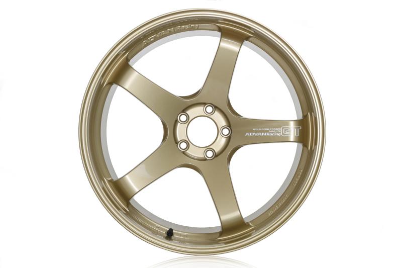 Advan GT Premium Version 21x10.5 +50 5-130 Racing Gold Metallic Wheel YAQ1L50PZP Main Image