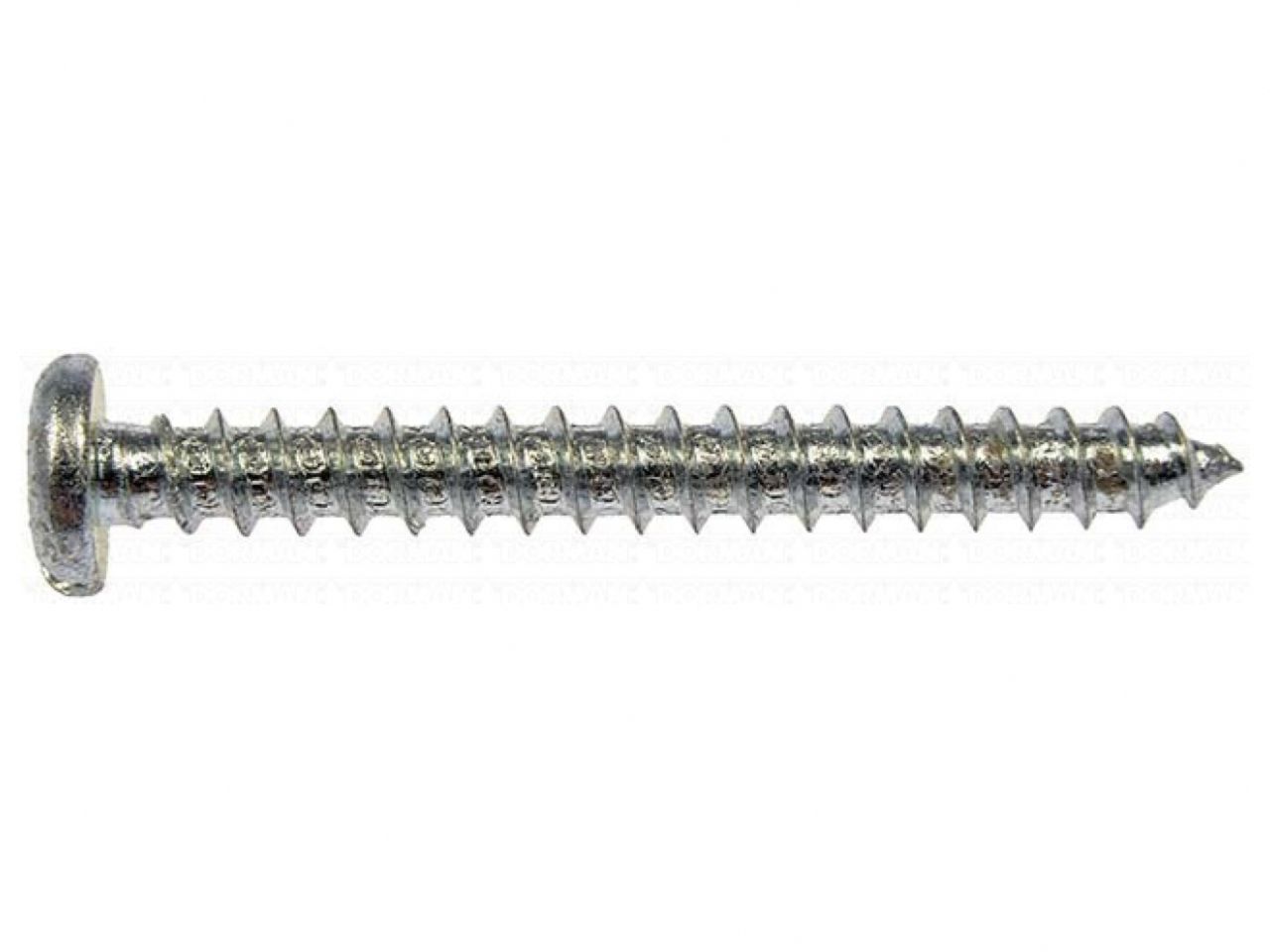 Dorman Autograde Sheet Metal Screw Slotted Pan Head No 10 x 1-3/4 In for Automotive Fastening 355-066