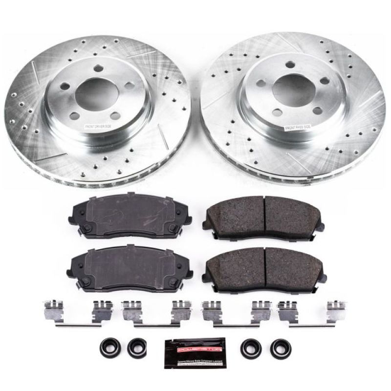 PowerStop PSB Z23 Evolution Kit Brakes, Rotors & Pads Brake Kits - Performance D&S main image