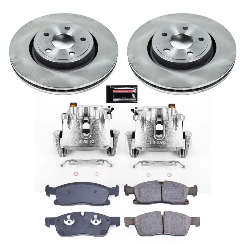 PowerStop PSB Autospecialty Kit w/Cals Brakes, Rotors & Pads Brake Kits - OE main image