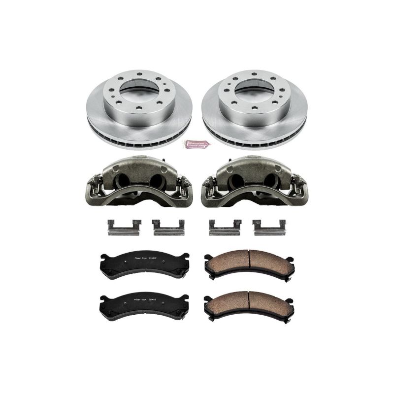 PowerStop PSB Autospecialty Kit w/Cals Brakes, Rotors & Pads Brake Kits - OE main image