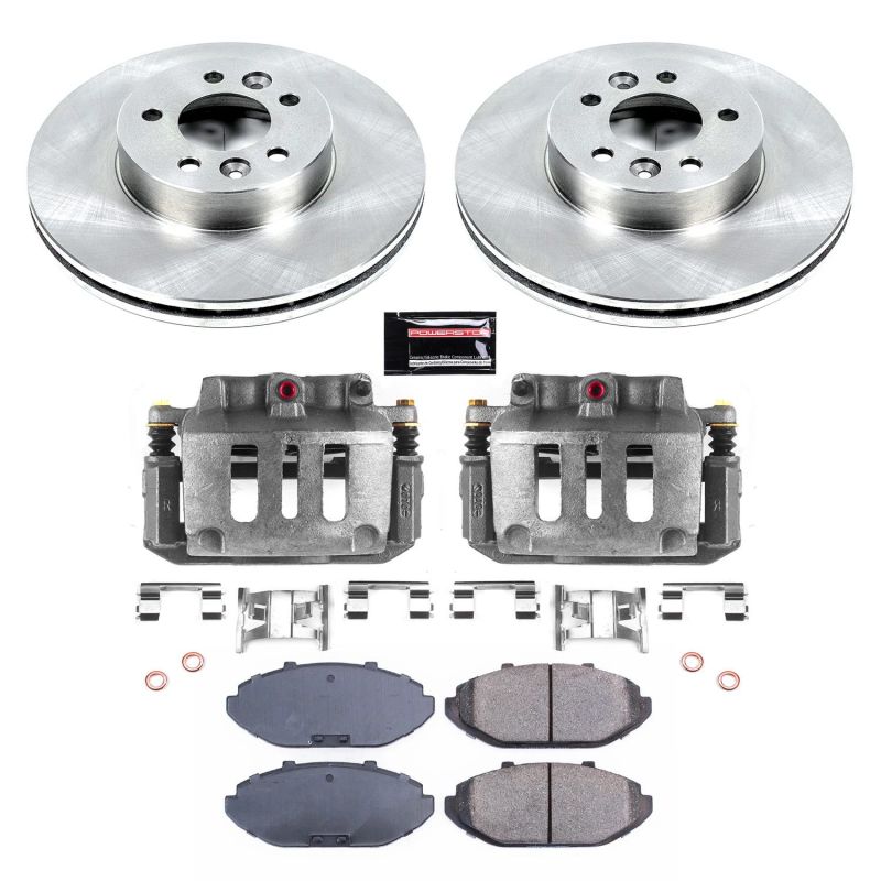 PowerStop PSB Autospecialty Kit w/Cals Brakes, Rotors & Pads Brake Kits - OE main image