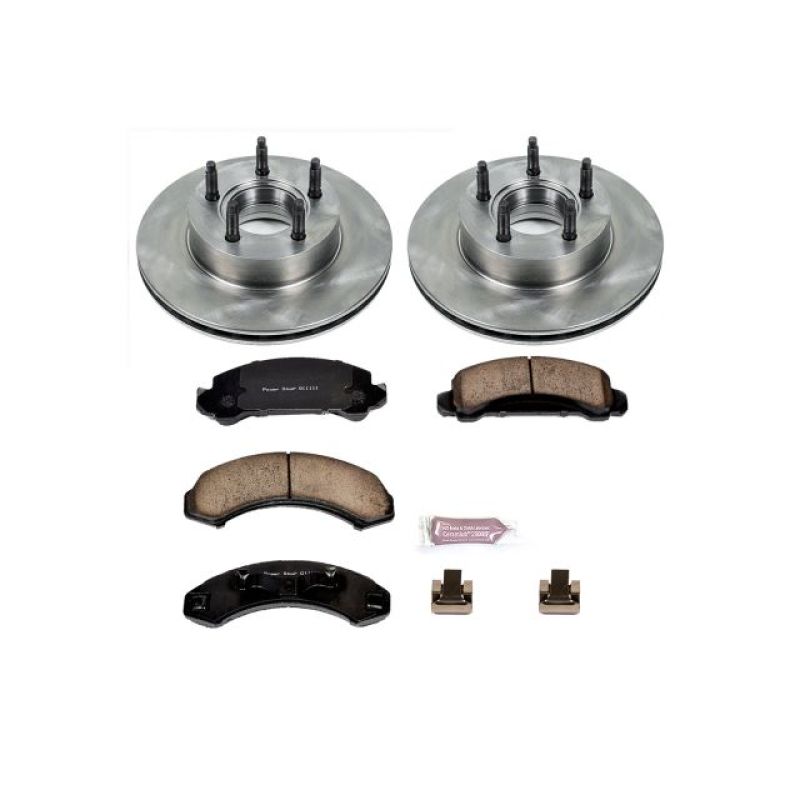 PowerStop PSB Autospecialty Kit Brakes, Rotors & Pads Brake Kits - OE main image