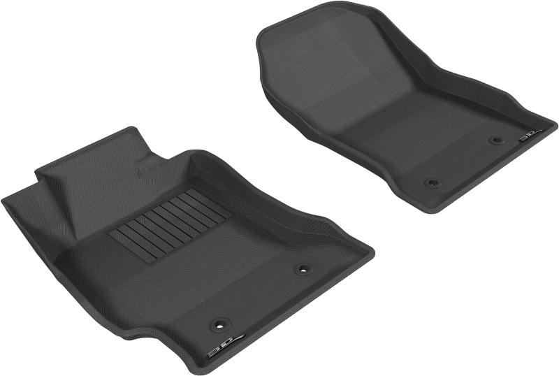 3D MAXpider 2013-2019 Toyota/Subaru/Scion FR-S Kagu 1st Row Floormat - Gray L1SC00211501 Main Image