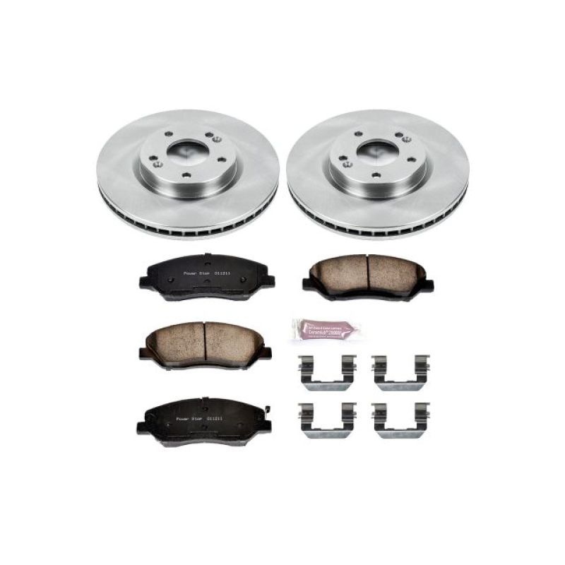 PowerStop PSB Autospecialty Kit Brakes, Rotors & Pads Brake Kits - OE main image