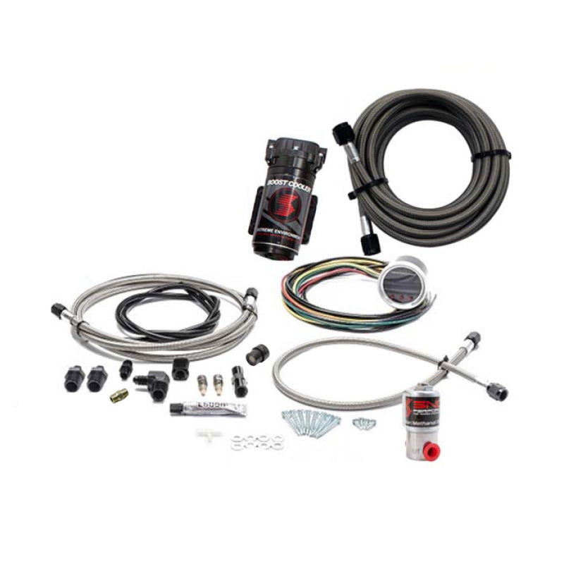 Snow Performance 2.5 Boost Cooler Water Methanol Injection Kit (SS Brded Line/4AN Fittings) w/o Tank SNO-211-BRD-T