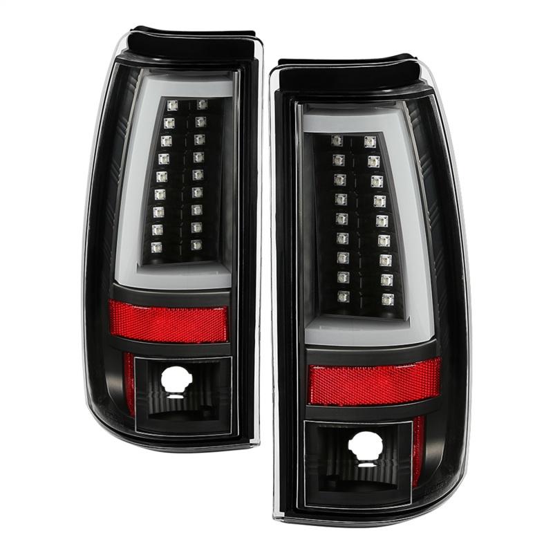 Spyder 03-06 Chevy Silverado - (Does Not Fit Stepside) LED Tail Lights - All Black ALT-YD-CS03V2-LED 5085849 Main Image