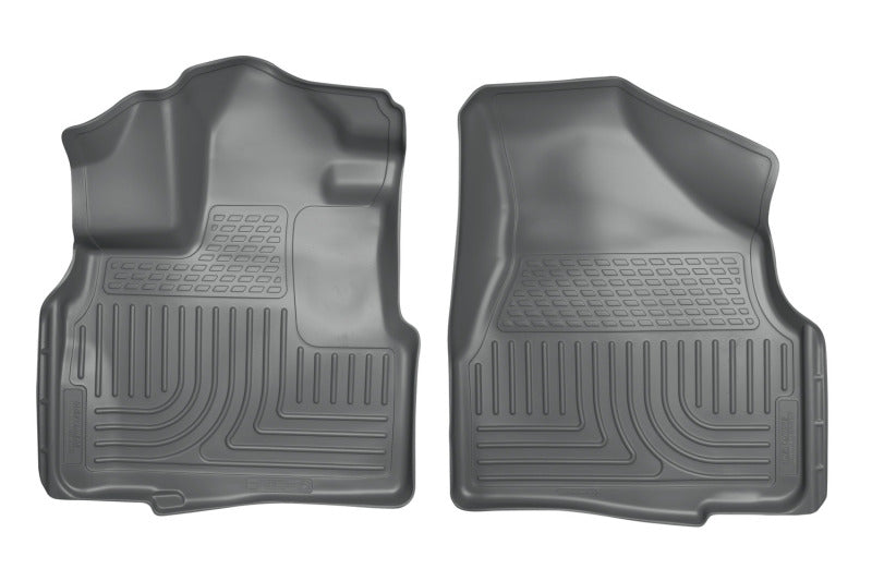 Husky Liners HL WB - Front - Gray Floor Mats Floor Mats - Rubber main image