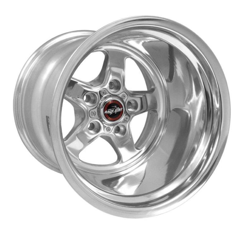 Race Star 92 Drag Star 15x14.00 5x4.75bc 4.00bs Direct Drill Polished Wheel 92-514247DP