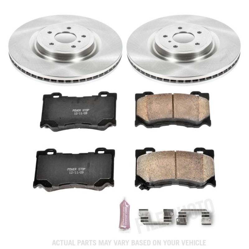 PowerStop PSB Autospecialty Kit Brakes, Rotors & Pads Brake Kits - OE main image