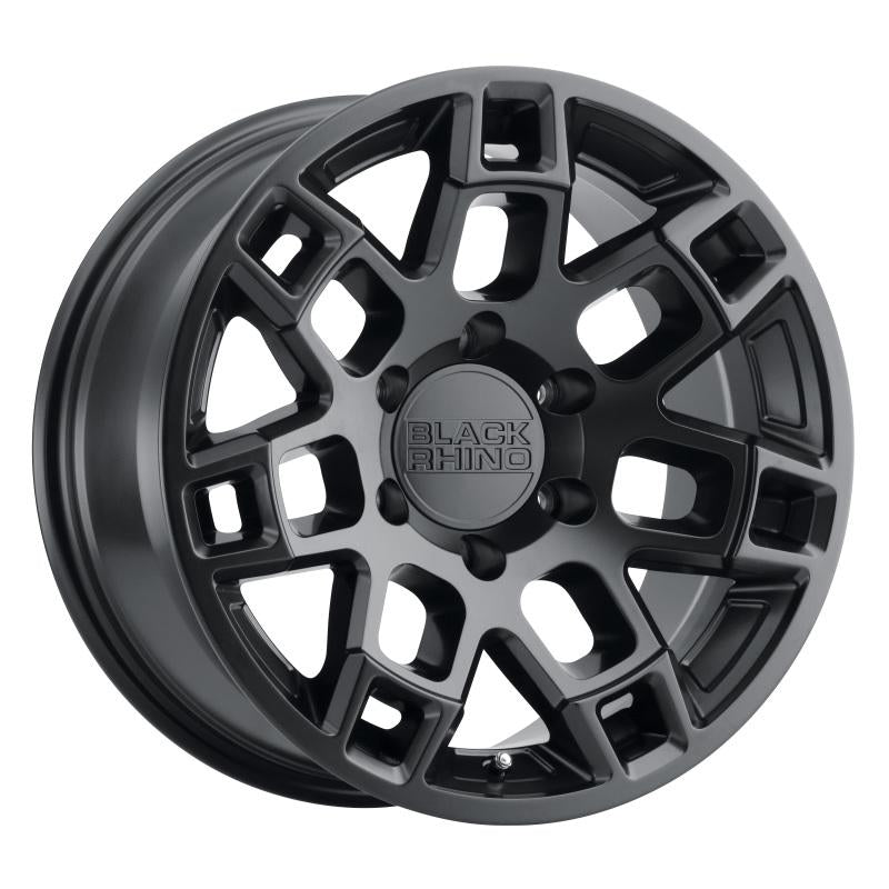 Black Rhino Ridge 17x8.5 5x114.3 ET-18 CB 71.6 Matte Black Wheel 1785RDG-85114M71 Main Image