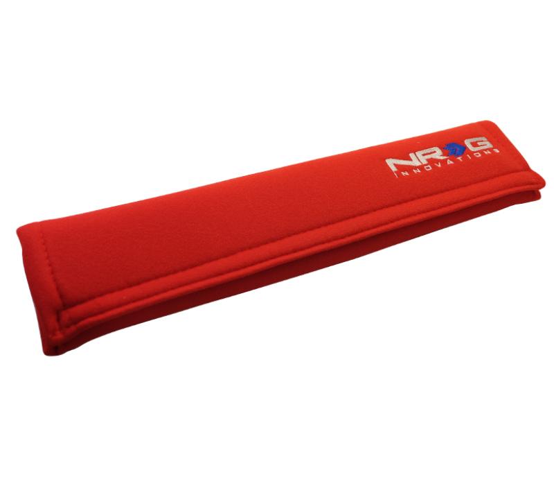 NRG Seat Belt Pads 3.5in. W x 17.3in. L (Red) Long - 1pc SBP-35RD Main Image