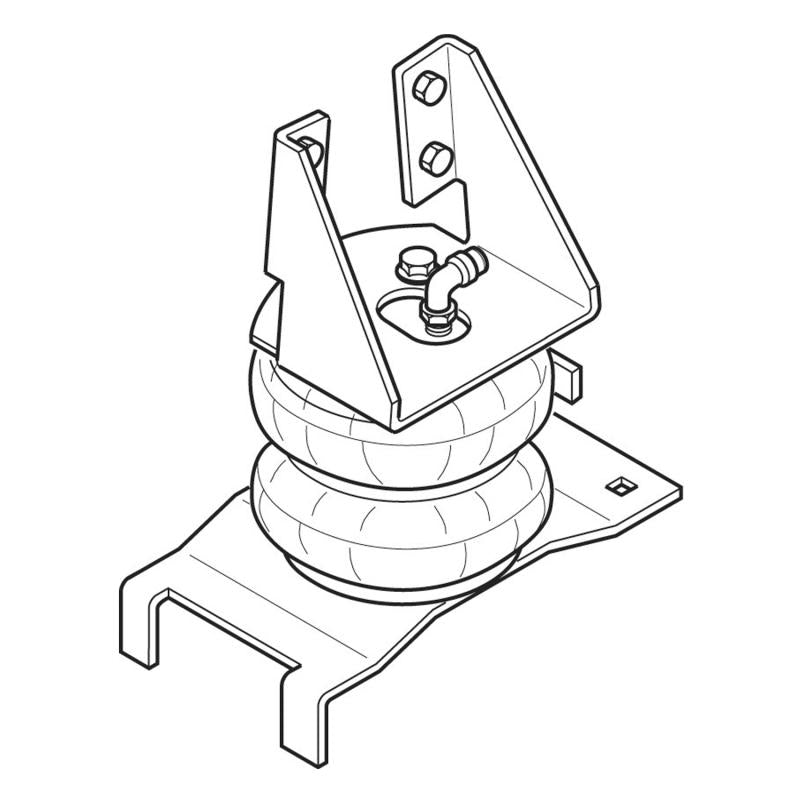 Firestone Ride-Rite Air Helper Spring Kit Rear 00-06 Toyota Tundra 2WD (TRD Only) & 4WD (W217602245) 2245 Main Image