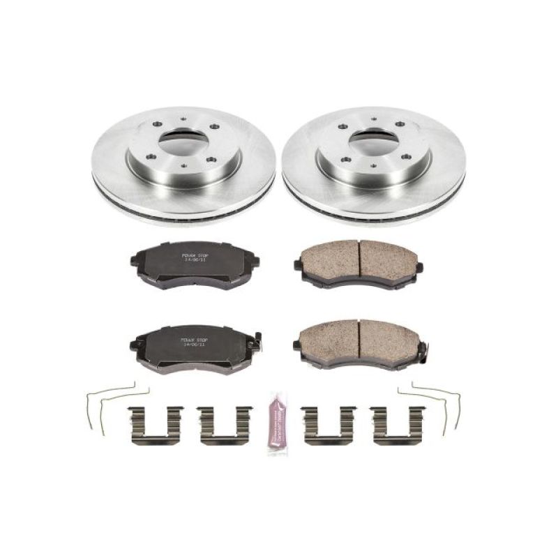 PowerStop PSB Autospecialty Kit Brakes, Rotors & Pads Brake Kits - OE main image