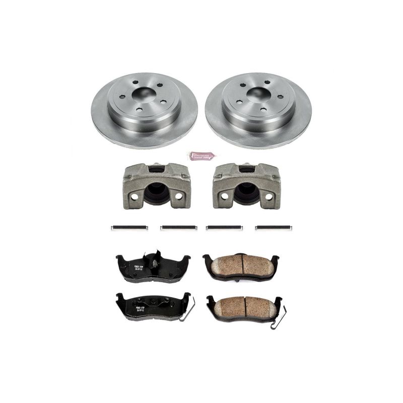 PowerStop PSB Autospecialty Kit w/Cals Brakes, Rotors & Pads Brake Kits - OE main image