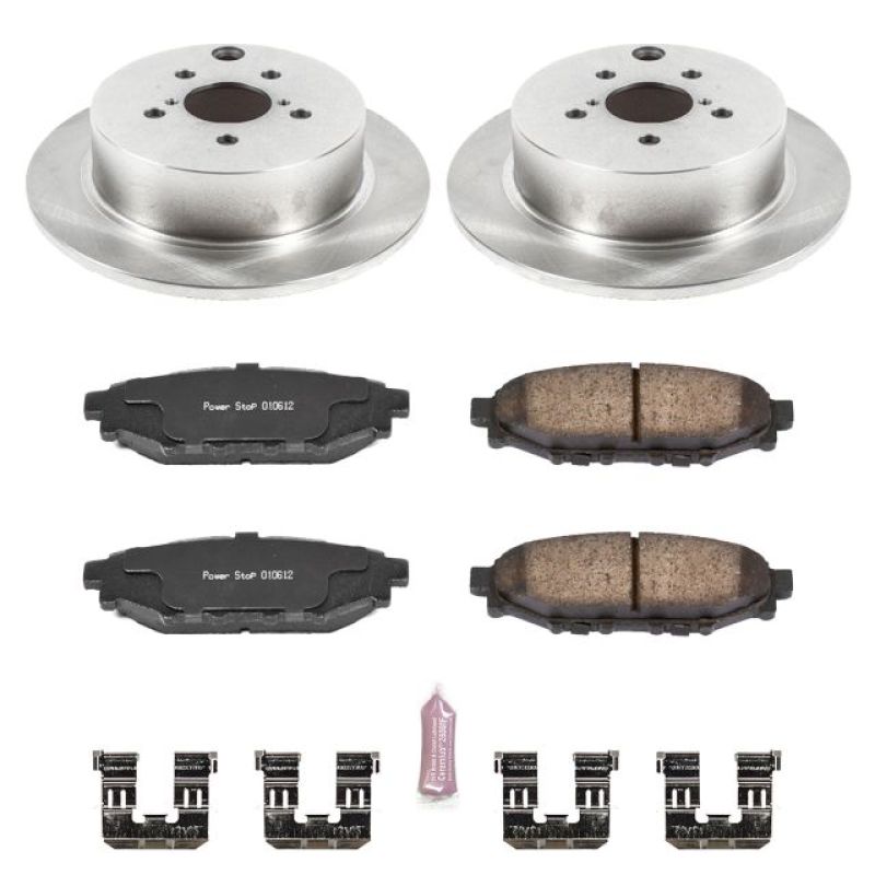 PowerStop PSB Autospecialty Kit Brakes, Rotors & Pads Brake Kits - OE main image