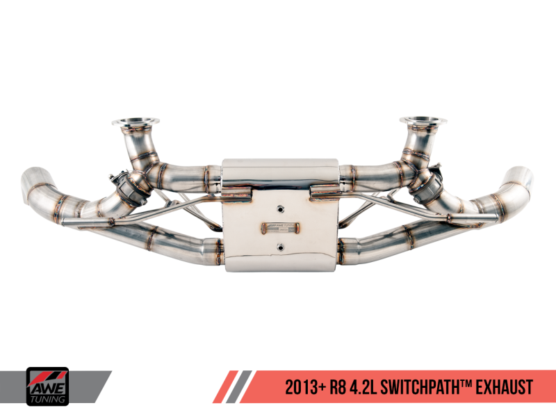 AWE Tuning Audi R8 4.2L Spyder SwitchPath Exhaust (2014+) 3025-31032 Main Image