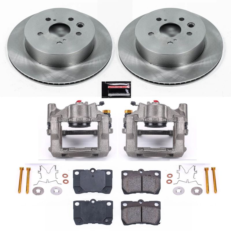 PowerStop PSB Autospecialty Kit w/Cals Brakes, Rotors & Pads Brake Kits - OE main image