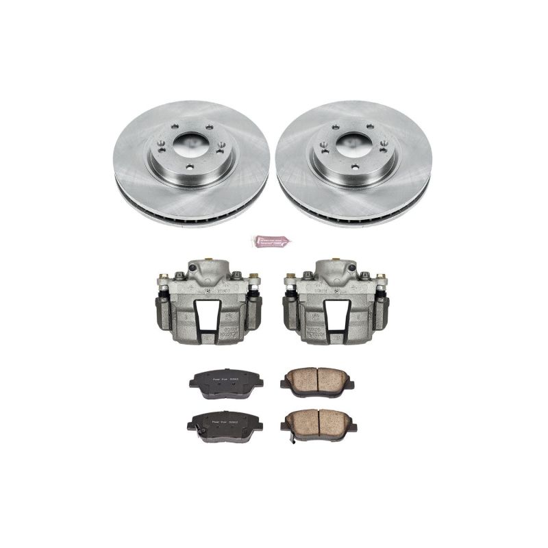 PowerStop PSB Autospecialty Kit w/Cals Brakes, Rotors & Pads Brake Kits - OE main image