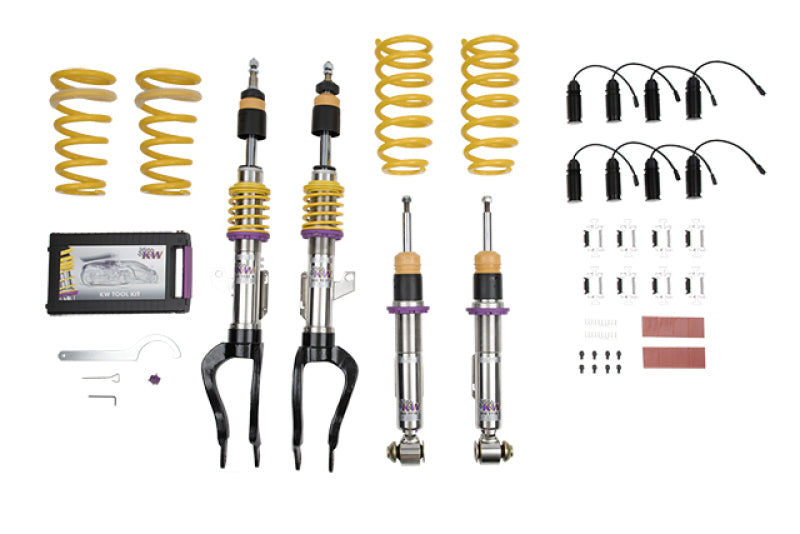 KW Coilover Kit V3 14-18 BMW 640i xDrive w/ Adaptive Drive 352200AS