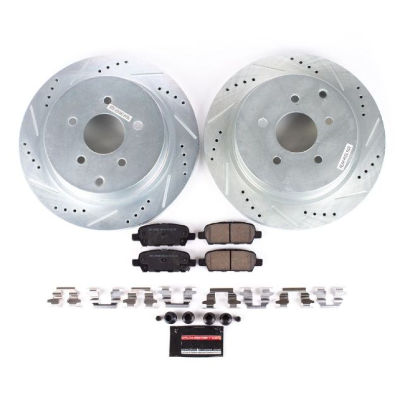 PowerStop PSB Z23 Evolution Kit Brakes, Rotors & Pads Brake Kits - Performance D&S main image