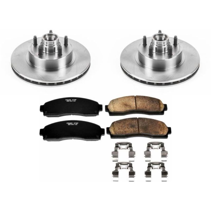 PowerStop PSB Autospecialty Kit Brakes, Rotors & Pads Brake Kits - OE main image