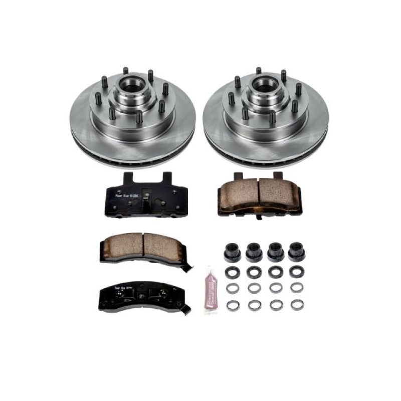 PowerStop PSB Autospecialty Kit Brakes, Rotors & Pads Brake Kits - OE main image