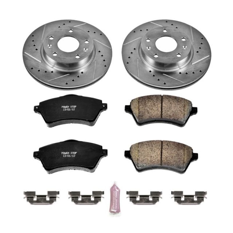 PowerStop PSB Z23 Evolution Kit Brakes, Rotors & Pads Brake Kits - Performance D&S main image