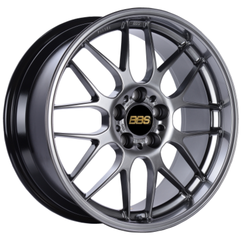 BBS RG-R 17x7 4x100 ET38 Diamond Black Wheel -70mm PFS/Clip Required RG712HDBK