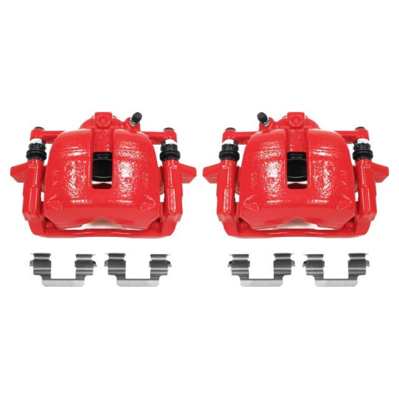 PowerStop PSB Red Calipers Brakes, Rotors & Pads Brake Calipers - Perf main image