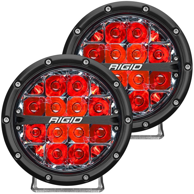 Rigid Industries 360-Series 6 inch Led Off-Road Backlight (Pair).