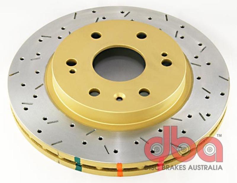 DBA 06-08 Chevrolet Silverado/GMC Sierra 4000 Series Drilled and Slotted Front Rotor 42010XS Main Image