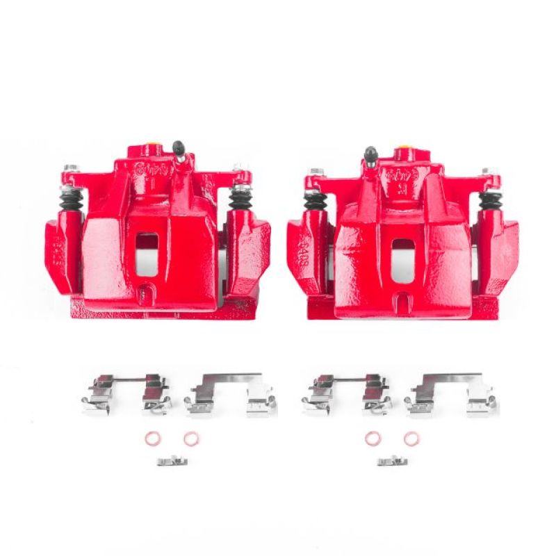 PowerStop PSB Red Calipers Brakes, Rotors & Pads Brake Calipers - Perf main image