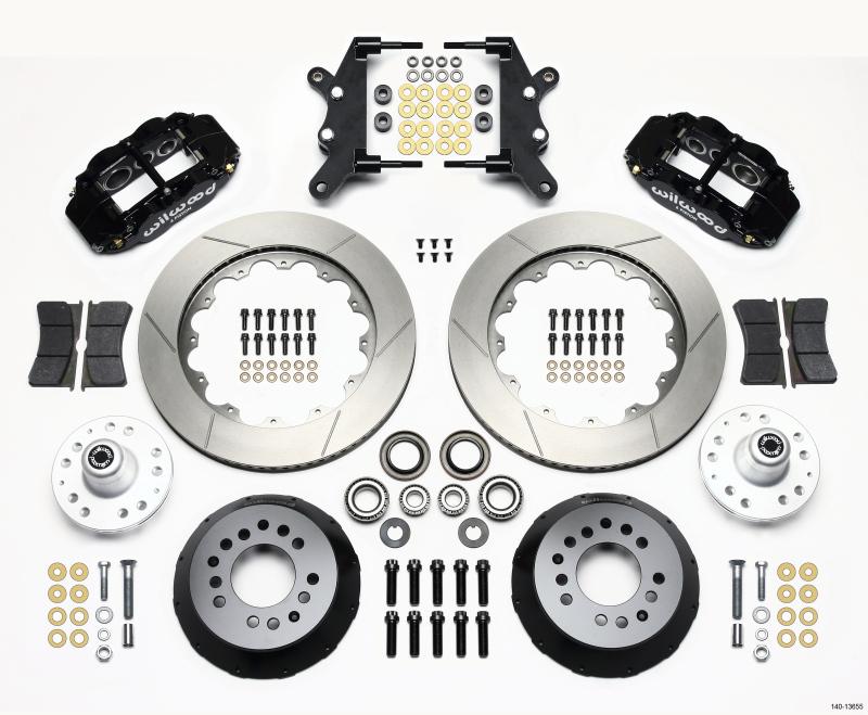 Wilwood Narrow Superlite 6R Front Hub Kit 14.00in 60-68 Ford / Mercury Full Size / Galaxie 140-13655 Main Image